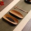 3Pcs Bamboos Teas Utensils Collection Feature Flower Engraving Smooth Craftsmanship For Safe Handling And Pleased Teas Experiences