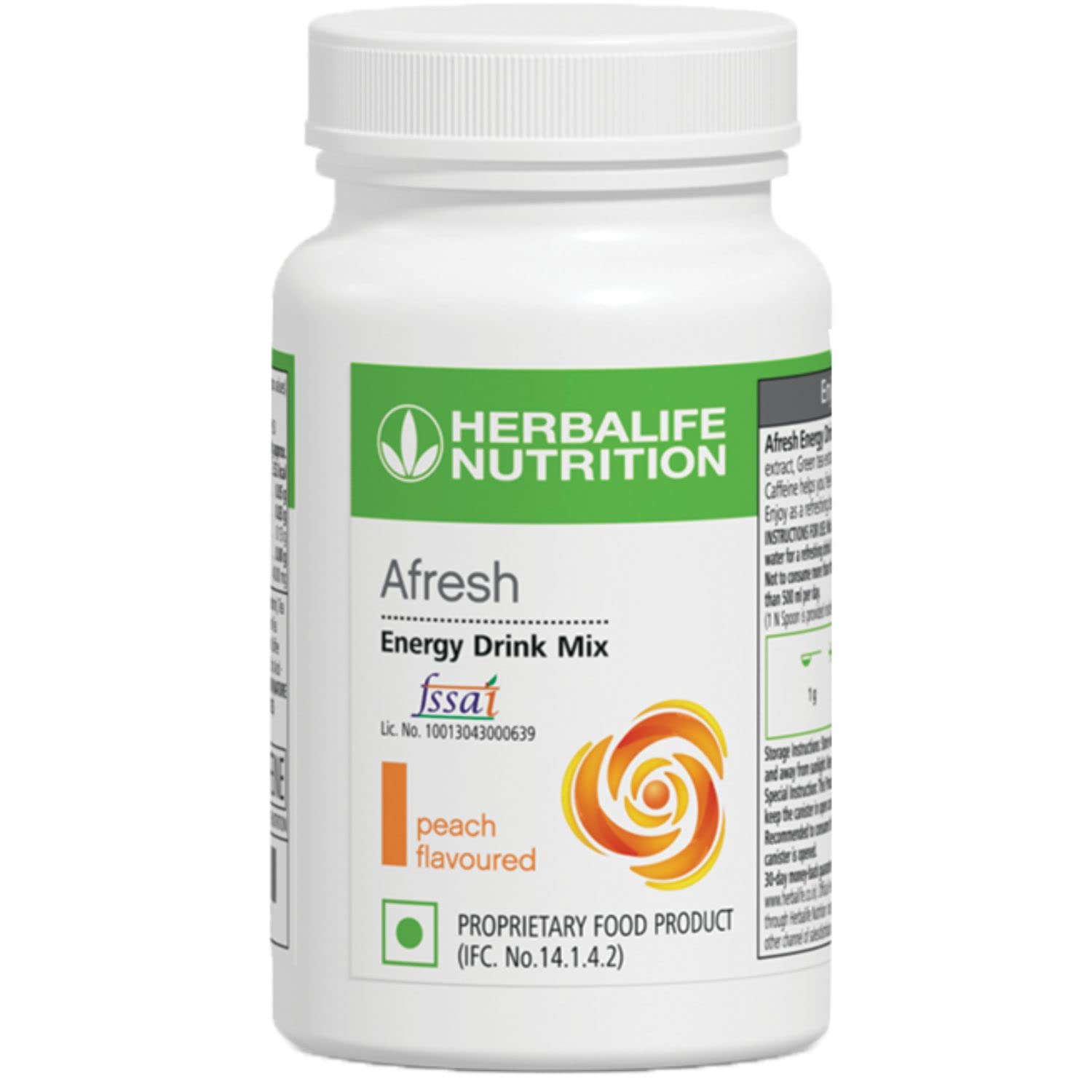 

Herbalife Afresh Energy Drink Mix зі смаком персика 50 г 50g