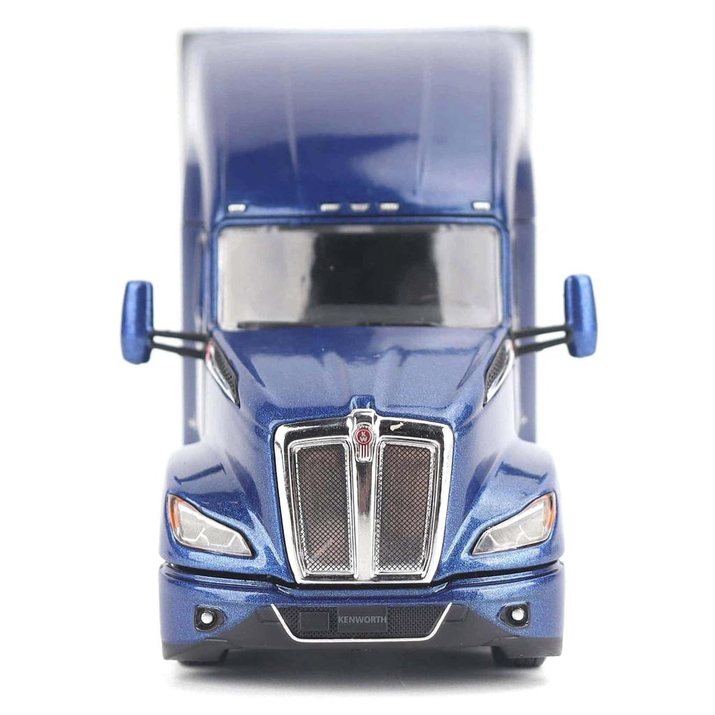 Diecast Masters | Kenworth T680 - Deep Cerulean Blue | 1:50 Scale Officially Licensed Diecast Semi-Truck | Model 71108