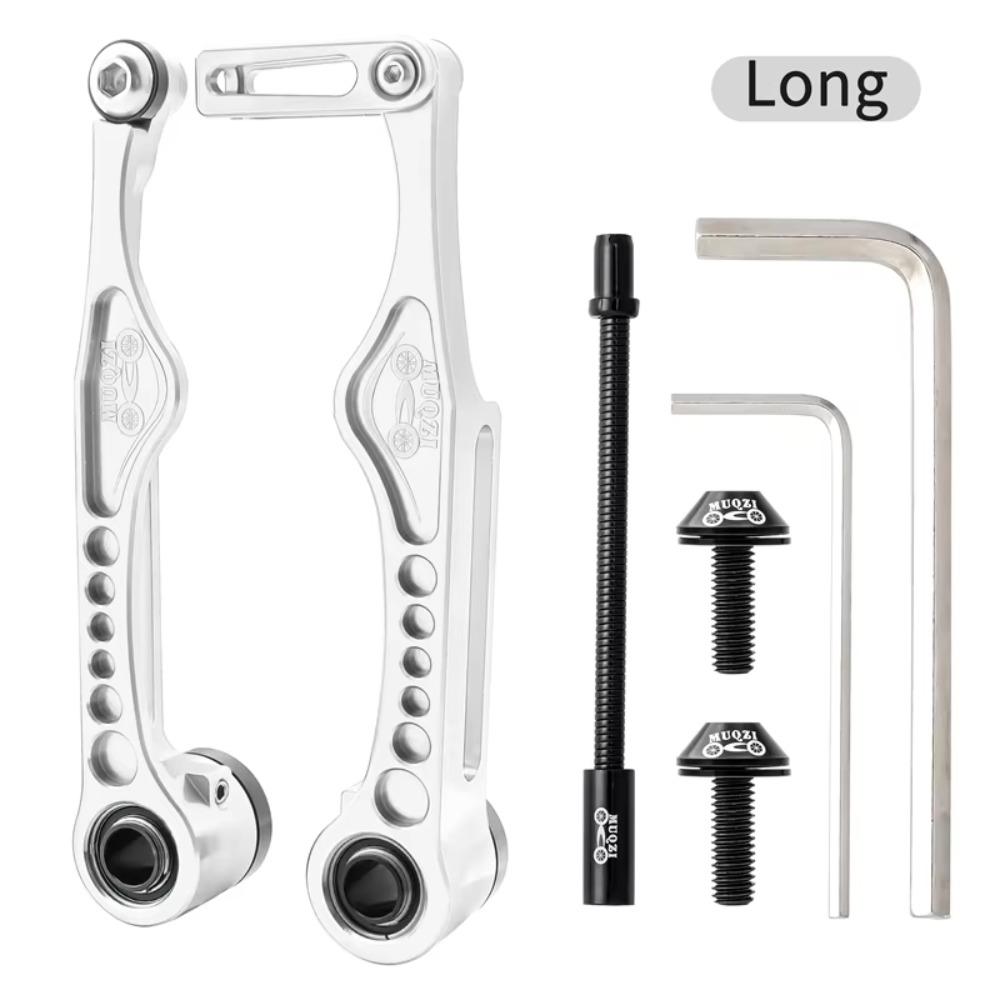 Stop Aluminium Cynk Cynk Zestaw Hamulców Rowerowych Krótki/Długi Zacisk Hamulca V-Brake Zestaw Link i Dźwigni Rower Składany