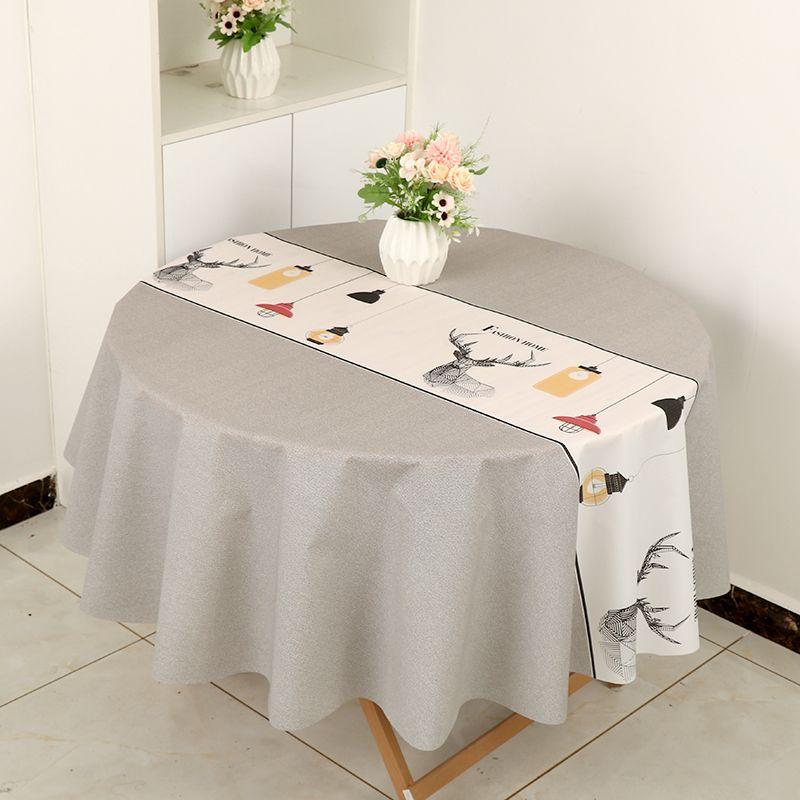 Round Table Cloth Plastic Tablecloth Tablecloth Large Round Tablecloth Square Coffee Table Tablecloth