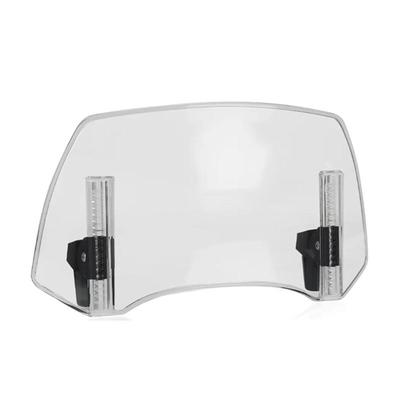 Universally Motorcycle Windshield Deflector Windscreen Front Windscreen for Most Motorbike Model