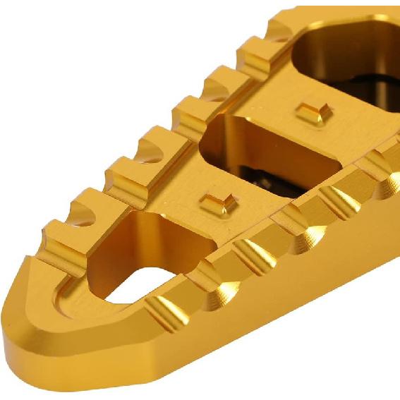 AnXin Motorcycle Passenger Foot Pegs Footrest Rear Footpegs for DRZ400 DRZ400S 00-23 DRZ400SM 05-23 GSXR600 97-00 GSXR750X 96-99 GSF600S 96-99