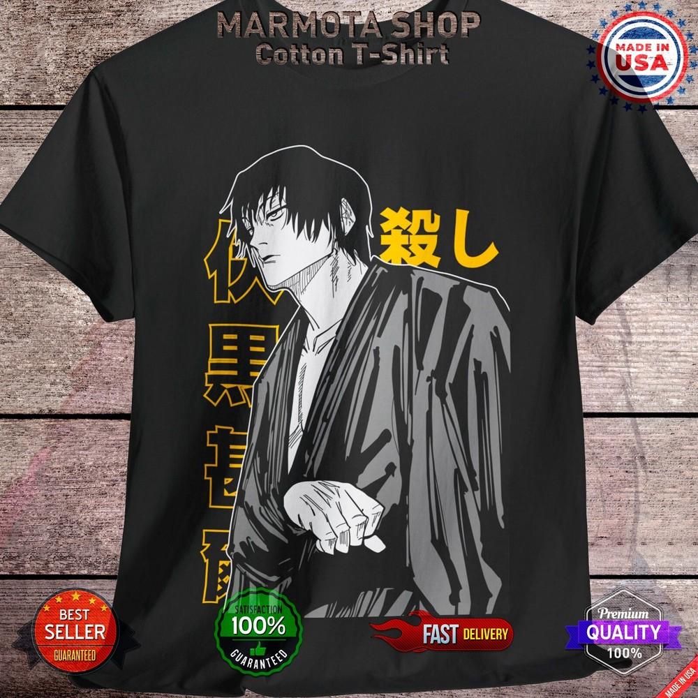 

Toji Fushiguro Jujutsu Kaisen T-Shirt Gojo Satoru Anime Japanese Tee Shirt JJK 2XL