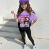 Children's Casual Short-sleeved Printed Short-sleeved Shirt And Pants Two-piece Set