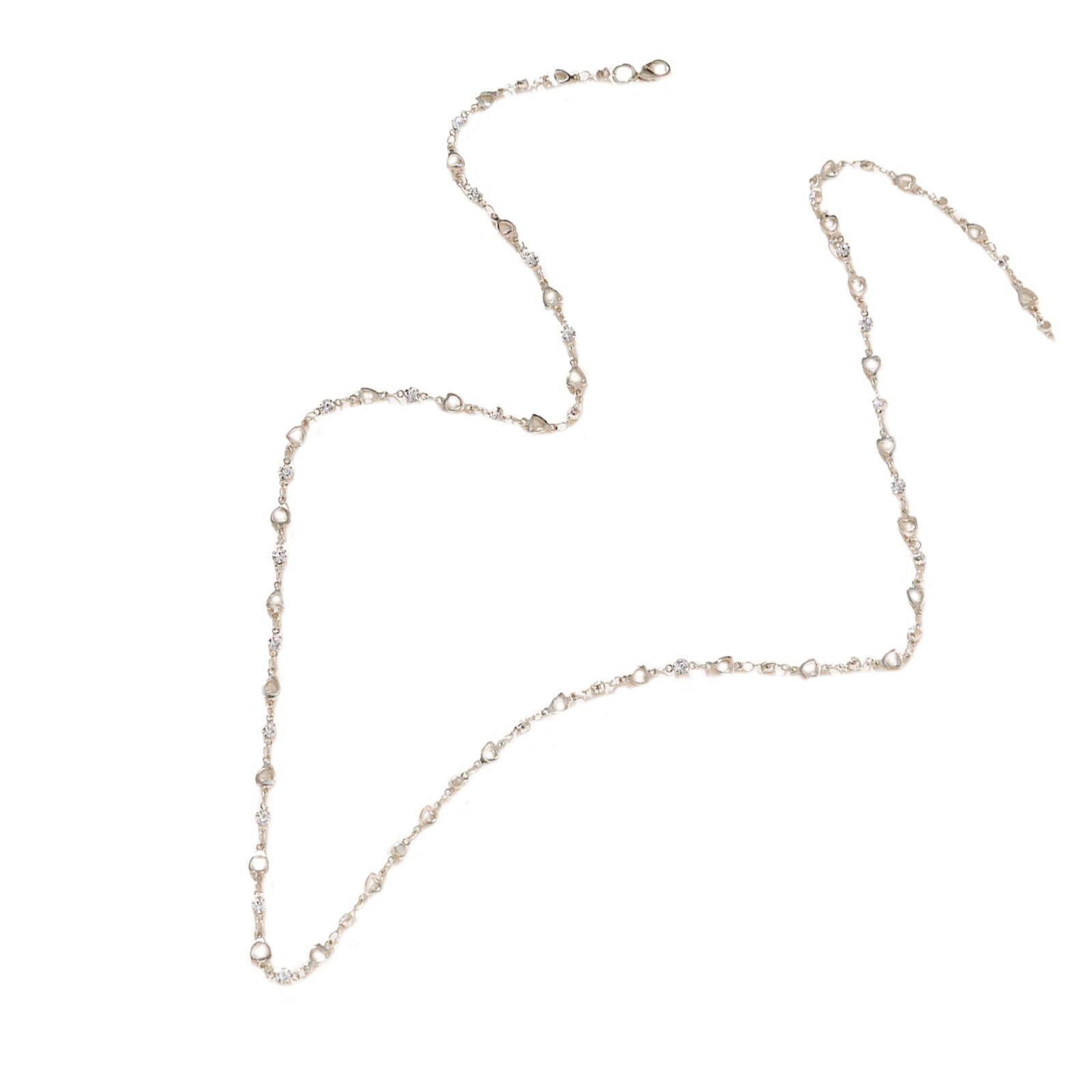 

Ожерелье, украшенное кристаллами, для модных женщин Стразы Длинные кисточки Цепочка для шеи Регулируемая длина Цепочка для ключицы Украшение 4