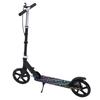 Patinete para Adolescentes e Adultos com Sistema de Freio Duplo Rodas Grandes de PU Dobrável com Um Botão Altura Ajustável Patinete para Maiores de 8 Anos Suporta até 100kg