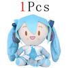 Cartoon 20cm Hatsune Miku Plush Doll Toy Anime sakura Miku snow Miku Character KawaiiSitting posture Fufu Kids Christmas Gift