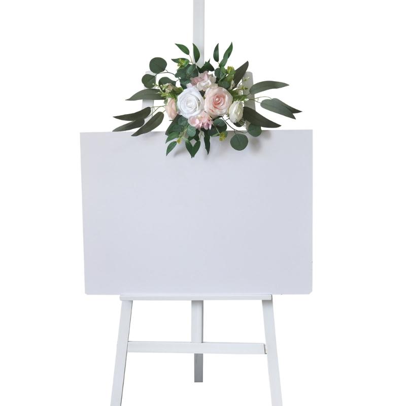 Artificial Flower Swag Wedding Arch Decoration for Wedding Reception Backdrops Wedding Ceremony Sign Flower Decoration