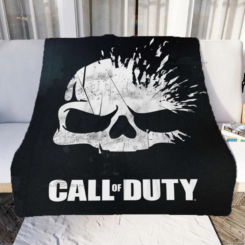 

Pop Game COD-Call of Duty Узоры Плед Геймерский Фланелевый Плед Уютное Покрытие для Дивана Ленивца Супер Мягкое Простыня Матрасы 130cmx150cm