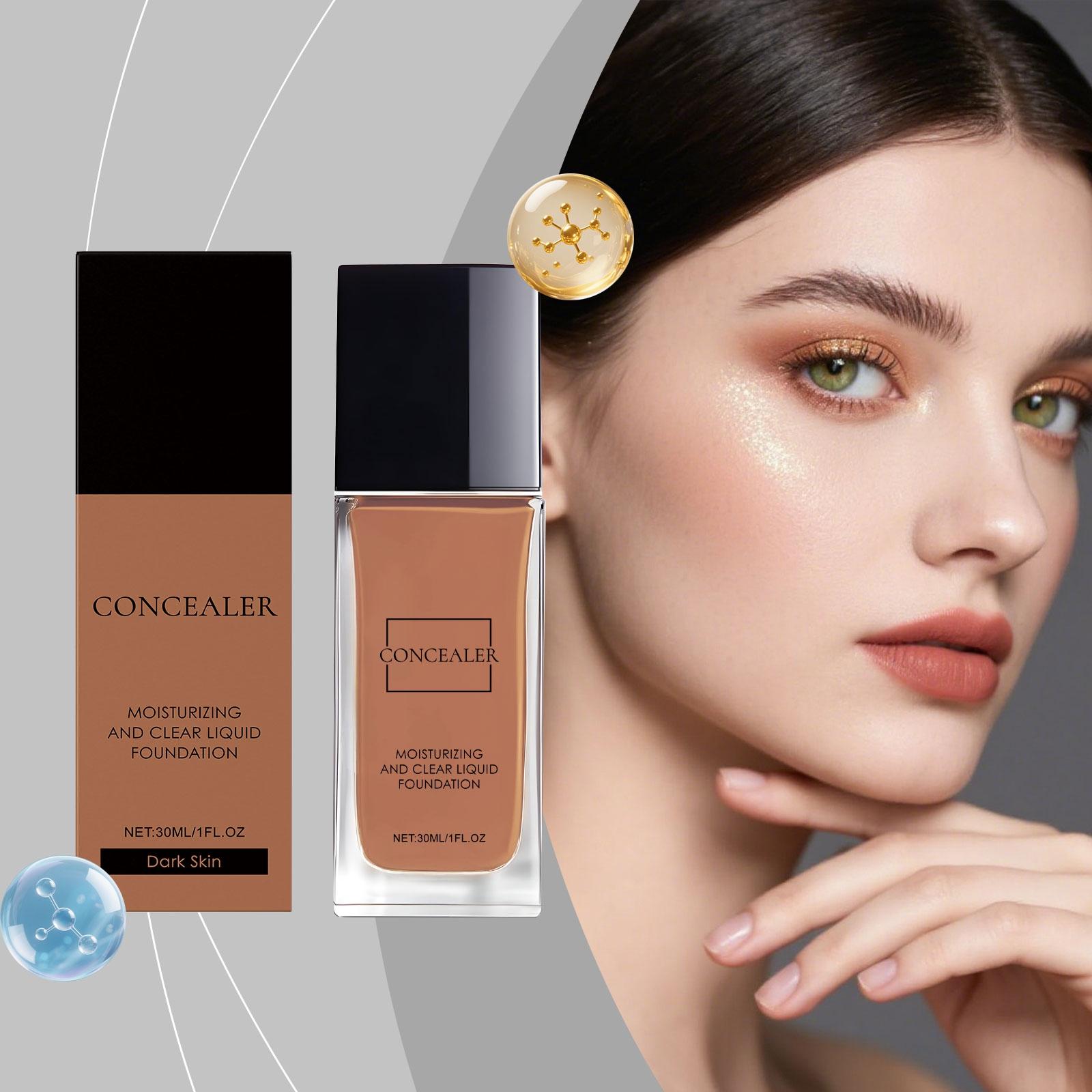 

The Soft And Concealing Foundation Is Light, Moisturizing, Brightening, Nourishing. It Is Suitable For Both Oily And Dry Skin,30ML One Size