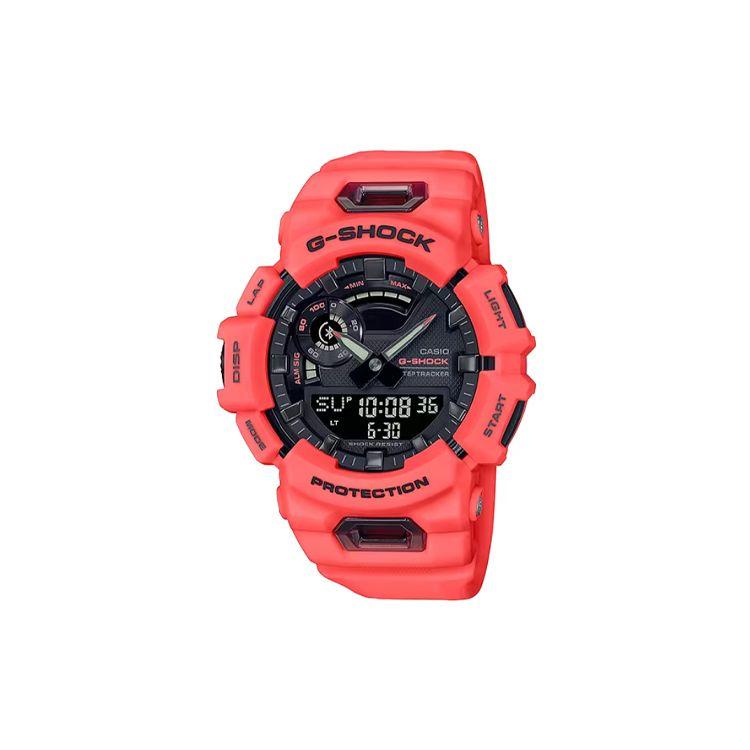 Casio Men's Black 200 Meter Water Resistant Quartz Movet Resin Strap Watch Watches Gba-900-4Adr