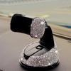 Car Air Vent Clip Crystal Rhinestones Dashboard Mounts Car Phone Holder Crystal Phone Holder