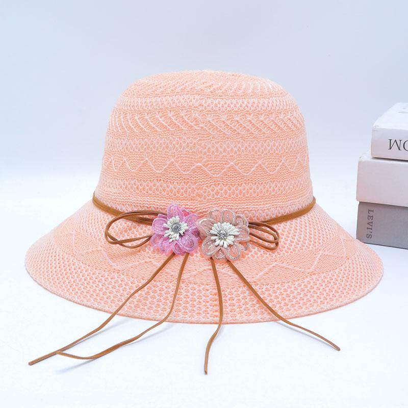 Straw Straw Hat Women's Big Eaves Beach Hat Summer Shading Sun Hat Outdoor Travel Seaside Spring and Autumn Versatile