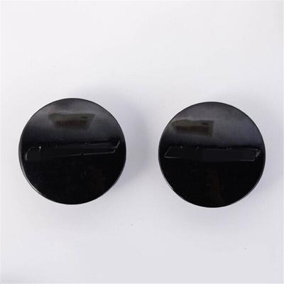 Paar Motorradhelm Visierteile Basis Schildabdeckung Schwarz für LS2 OF562 Airflow