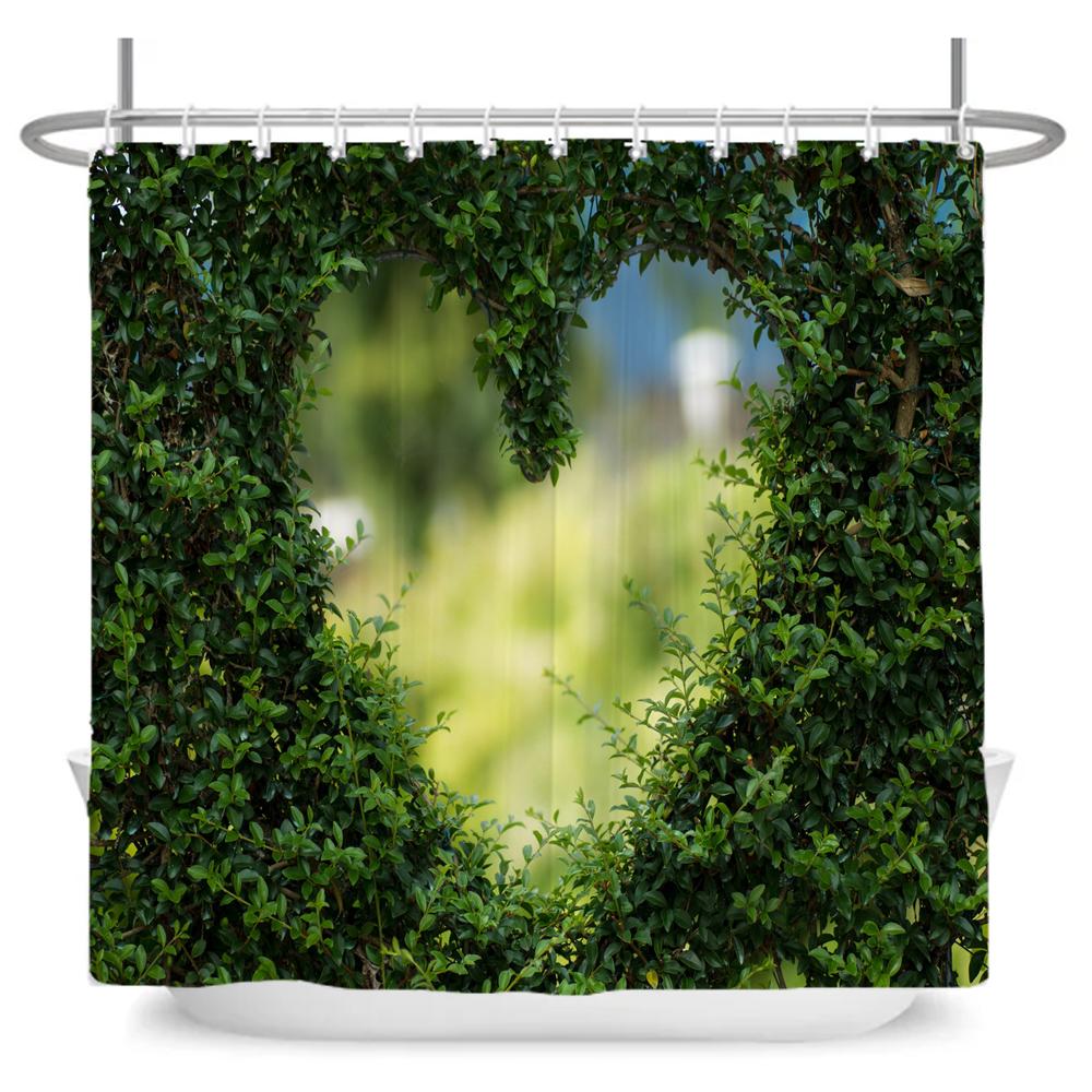 Fairy Tale Forest Waterproof Shower Curtain for Bathroom Cartoon Baby Decoration Bath Curtain Polyester Fabric with hooks