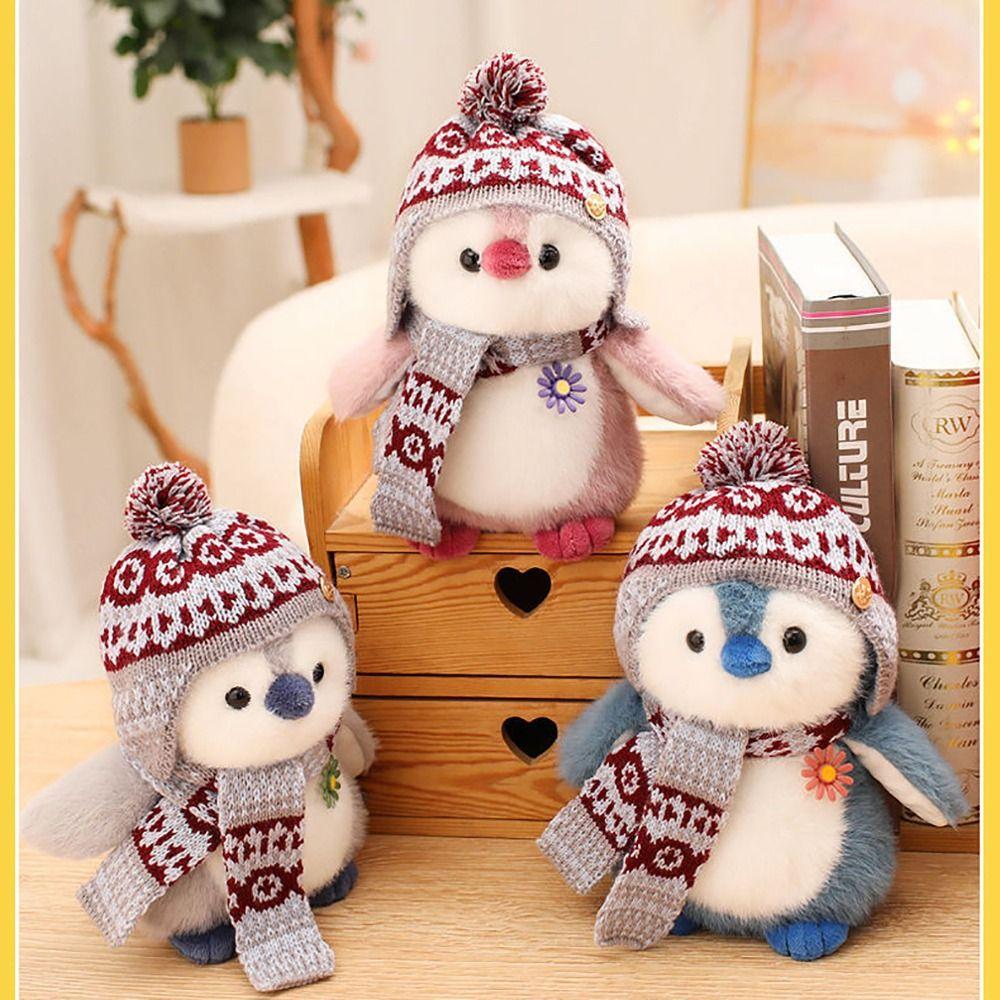 Children Gits Penguin Doll Plush Toy Fluffy Soft Kawaii Doll Birthday Gift