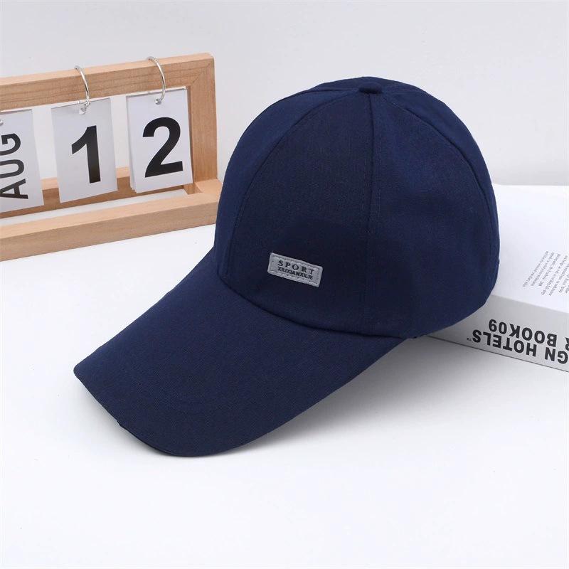 Spring And Autumn Hat Men'S Extended Brim Baseball Cap Outdoor Men'S Fishing Cap Sunshade Sunscreen Sports Cap Cap