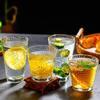 Unique Cocktail Glass Hammer Patterned Glass Cup Lemon Water Cup Transparent Drinkware Breakfast Milk Juice Cups Festival Gifts