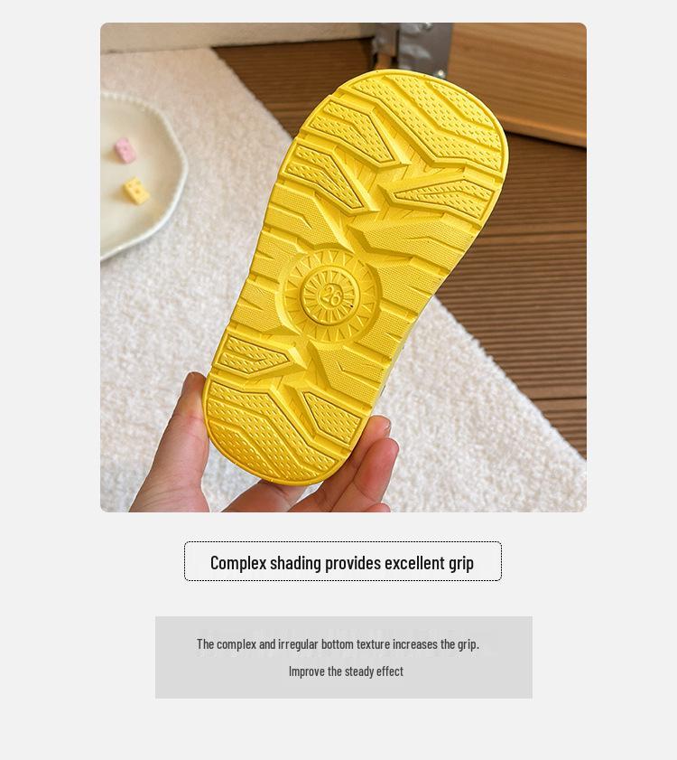 Bottes d'hiver 2025 doublées polaire pour enfants, Chaussures de neige chaudes anti-choc pour garçons et filles, Conception à bout fermé.