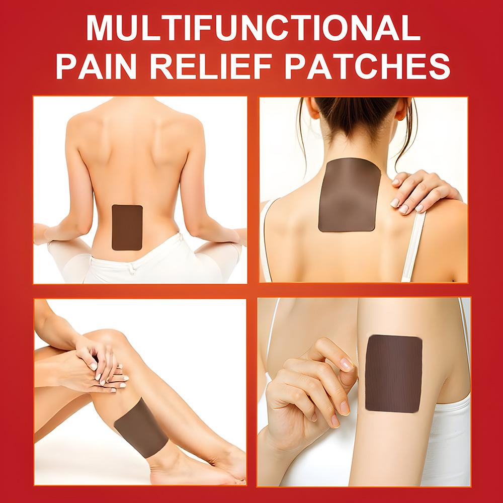 Sumifun40PCS Vietnam Relief Fatigue Herbal Knee Patch Support Muscle Maximum Strength for A Temporary Relief  Adhesive Heat Relax Calf Foot Cramps