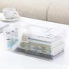 Stackable Desktop Organizer: Transparent, Multifunctional Storage Box for Medicine and Household Items