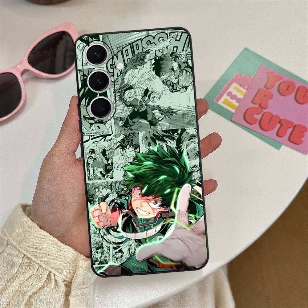 Mein H-Hero Academia D-Deku Handyhülle Für Samsung S 24 Fe 25 Ultra Plus 20 Lite 21 30 22 23 24 22 Ultra 5G Fundas