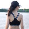 Women's Sling Thin Breathable Shockproof Sports Beauty Back Tube Bra Underwear for Girls Junior High School Students
