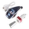 Pomello leva cambio LED in cristallo, leva, pallamano blu, per auto, cambio automatico, manuale, modifica auto