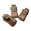 Kompakte Leder-Scheide Klappmesser-Taschen 9x4,9cm Messerholster Klappmesser-Scheide für Camping Outdoor-Aktivitäten 55KF