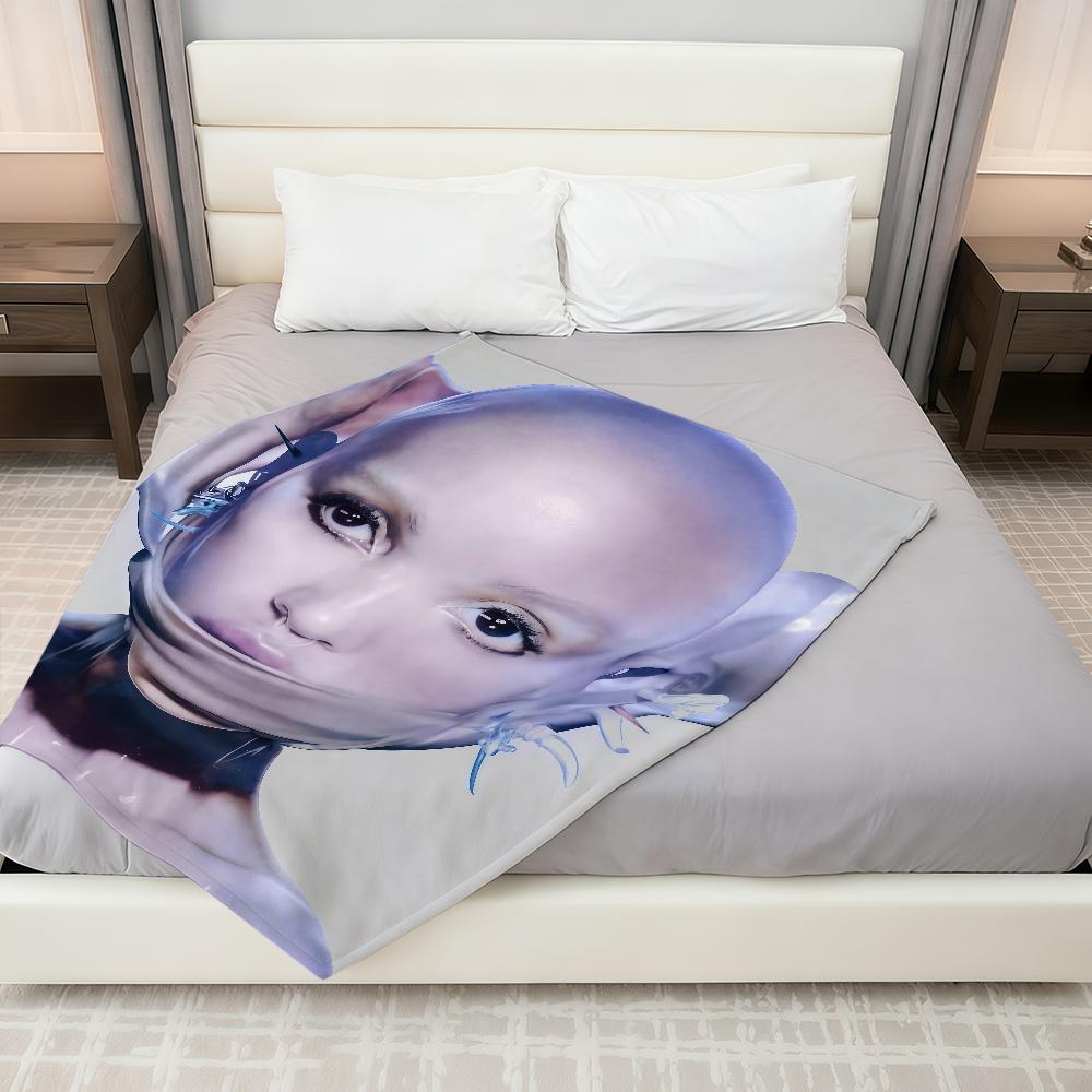 EUSEXUA Nachleuchtende FKA Twigs Decke Überwurf Super Gemütlich Plüsch Wohnzimmer Sofa Couch Kindliche Geburtstagsgeschenke