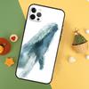 Cartoon Whale Case For iPhone 16 15 11 12 13 14 Pro Max XS Max X XR 7 8 Plus 12 13 Mini Phone Cover
