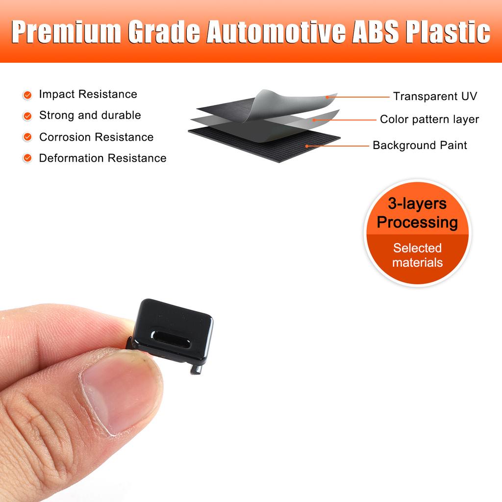 Glossy Black Shift Lock Release Trim For Toyota Land Cruiser Prado LC250 24+