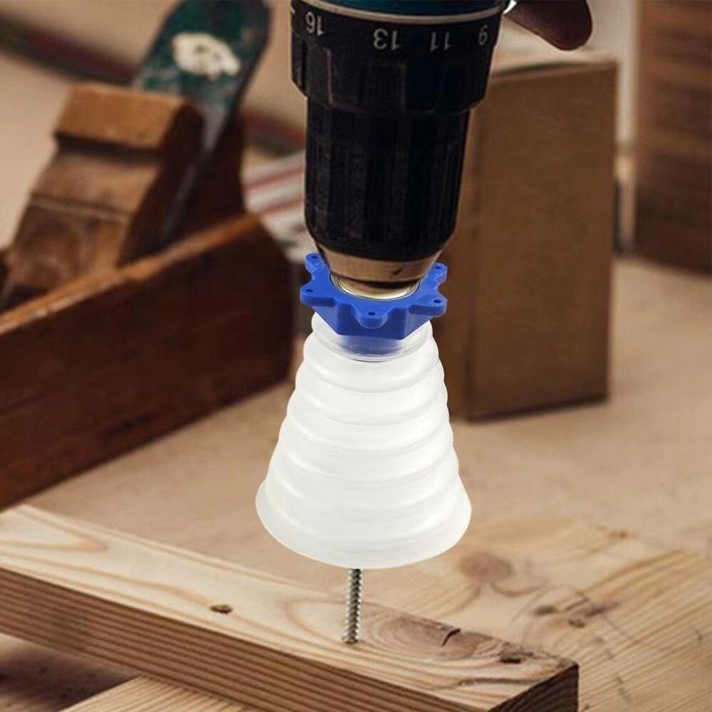 Skalierbare Bohrmehlstaubabdeckung Gummi Staubdichter Auffänger Neuer Staubabsauger Elektrohammer