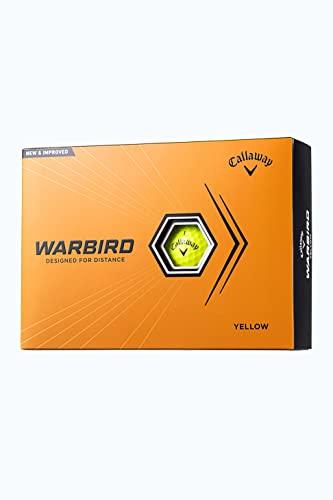 

Callaway WARBIRD 23 YLW Golf Balls, 1 Dozen (Pack of 12), 2 Pieces, Yellow