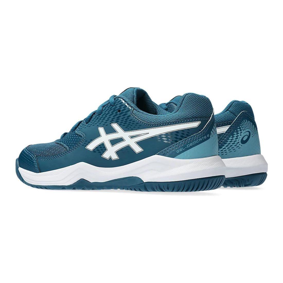 Детские кроссовки ASICS Gel Dedicate 8 GS Restful Teal White 1044A077-400 37.5 — фото 4