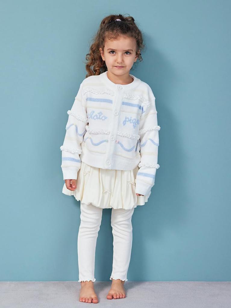 Gelato Pique Kids Whipped Cream Skirt Leggings PKCP254191 CRM