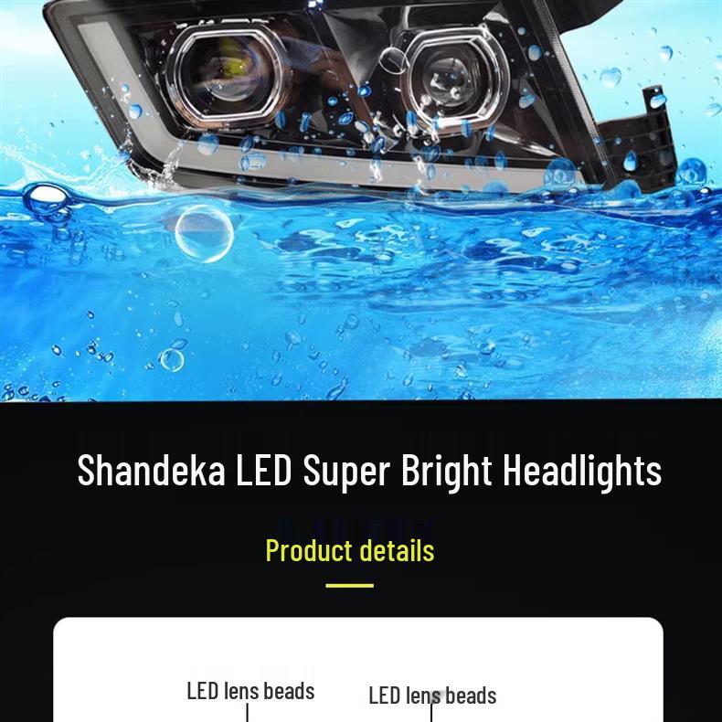 Sinotruk Sitrak G7C7Hc5h Ultra-Bright Dual-Lens LED Headlight Assembly