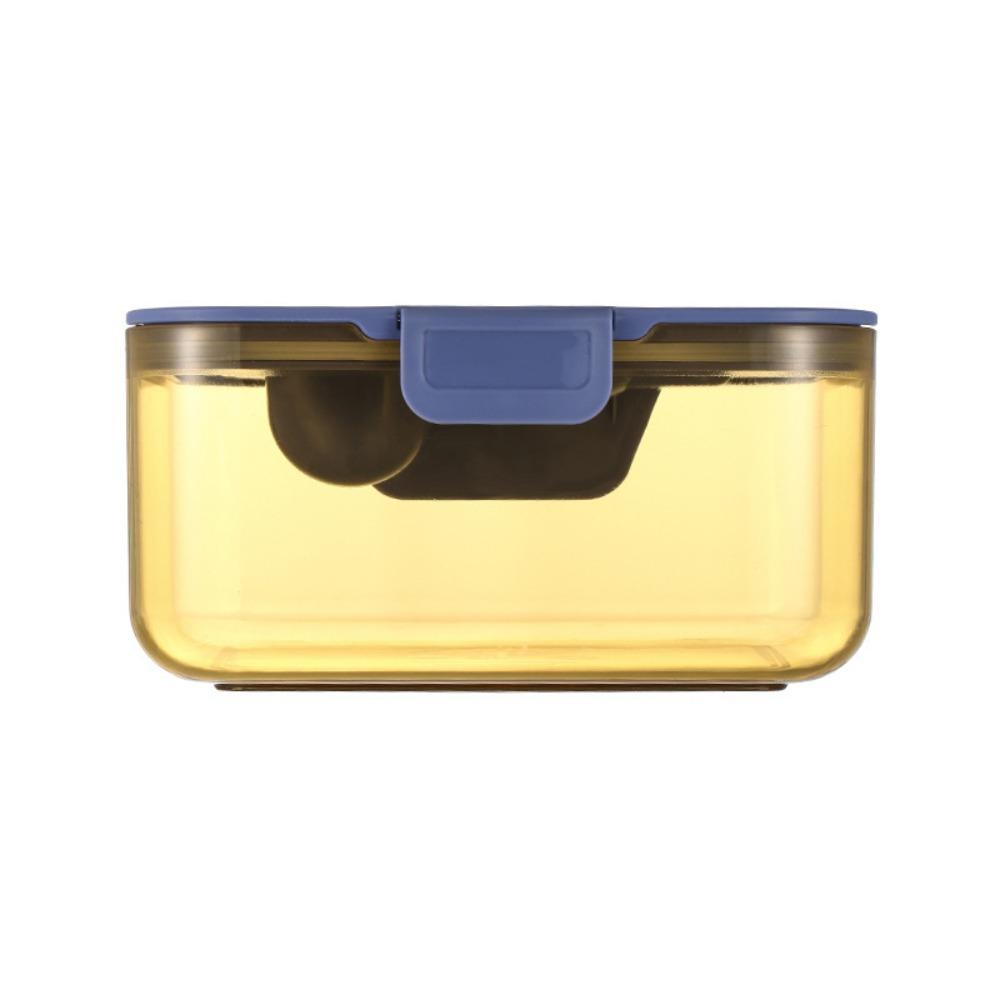 Buckle Design Formula Storage Box Portable Snacks Taking-Out Case BPA-free Milk Powder Jar  Grain фиолетовый