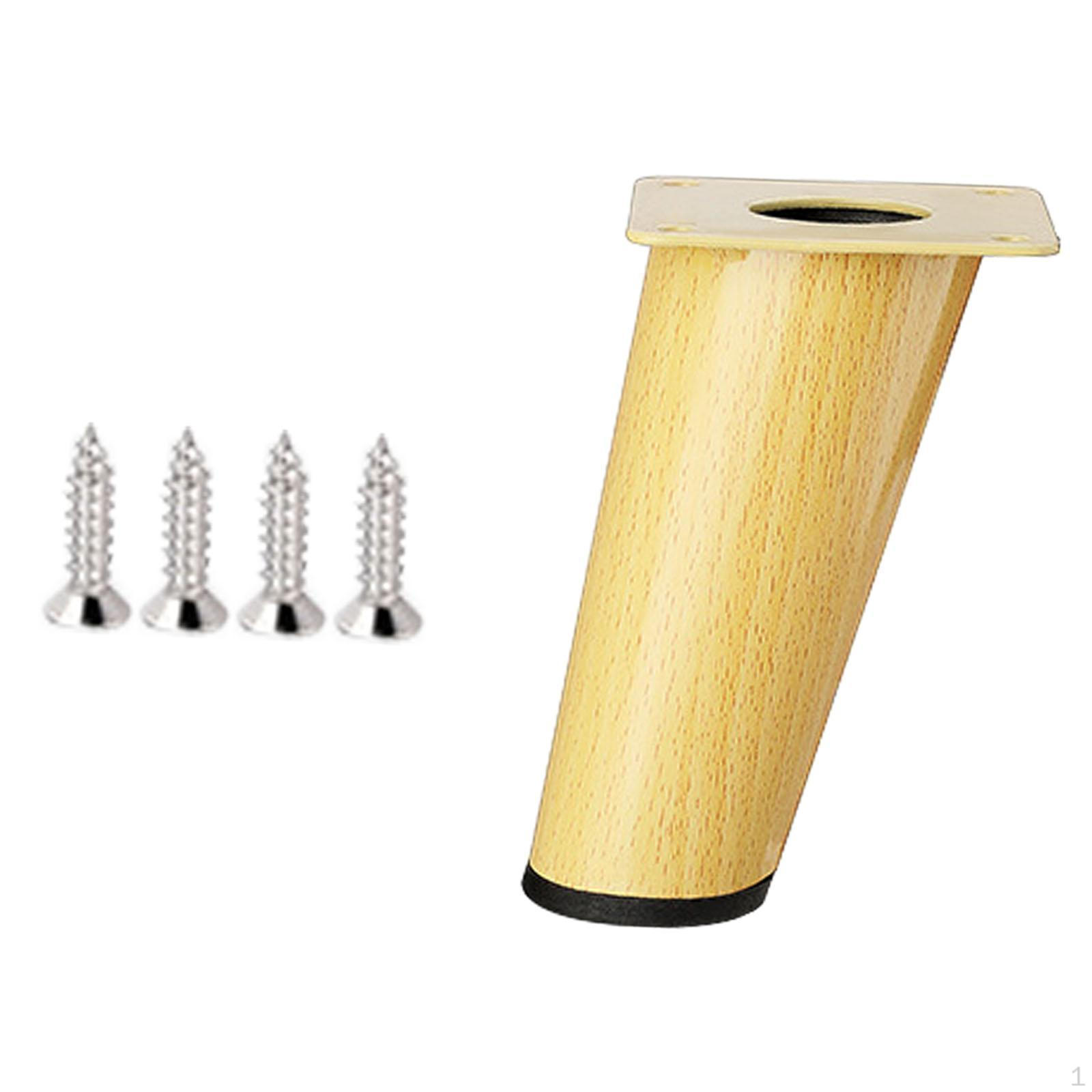 

Мебель Ножка Кресло Прочный Стильный Шкаф Домашний Декор Замена Дивана Для Полки Wood Color