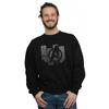 Marvel Mens Avengers Endgame Panel Logo Sweatshirt