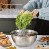 ZISIZ 316 Food-Grade Stainless Steel Mixing Bowl