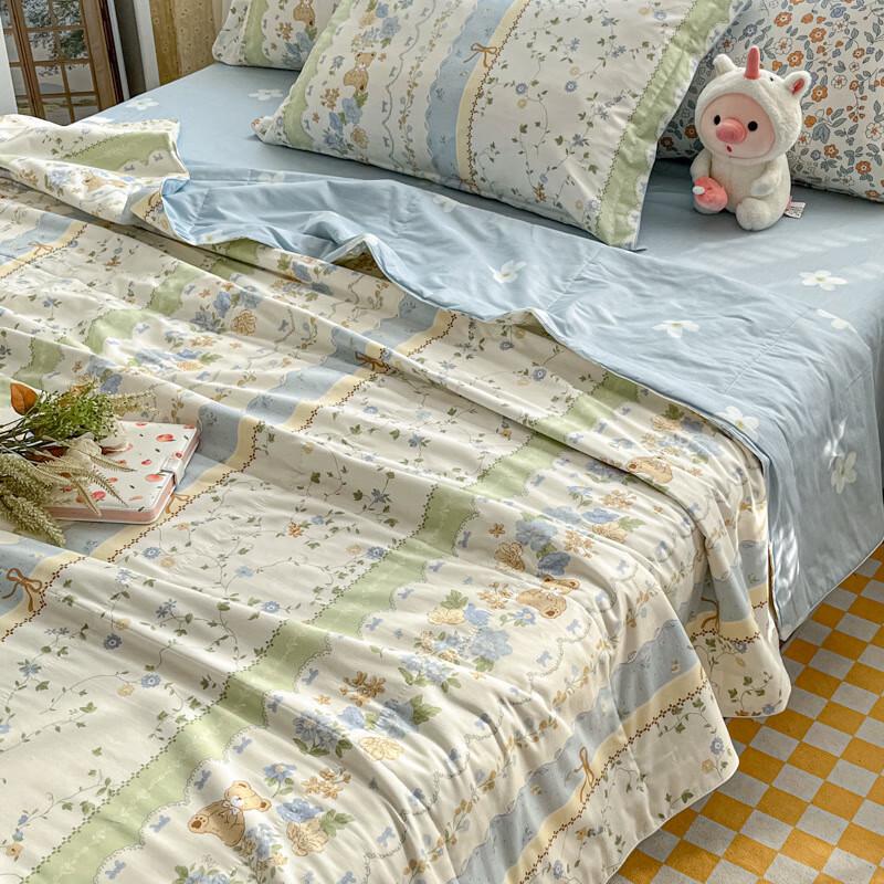 ZuoYouZhuo Class A All-Cotton Summer Quilt