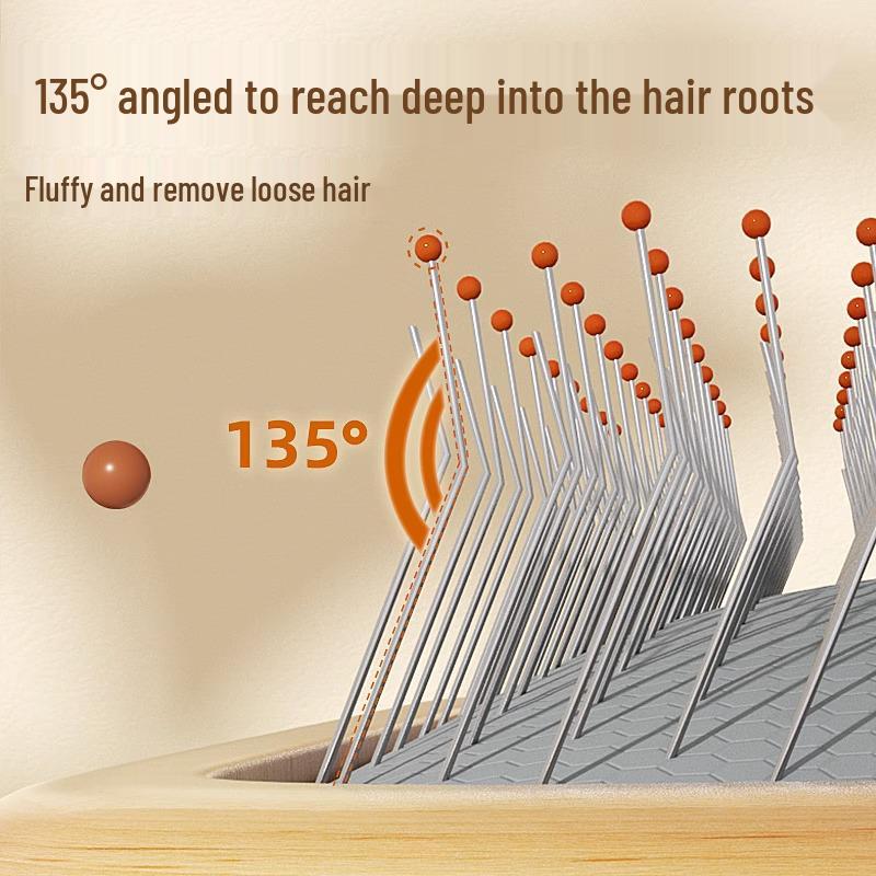 Pet Grooming Comb for Removing Loose Hair and Untangling Fur - Ideal for Dogs and Cats