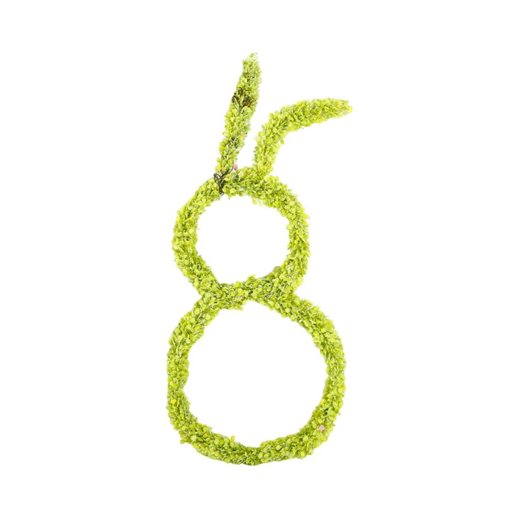 Easter Bunny Wreath, Wedding Props, Artificial Green Plants, Artificial Flowers Decorations, Faux Grass And Berries, Christmas Ornaments