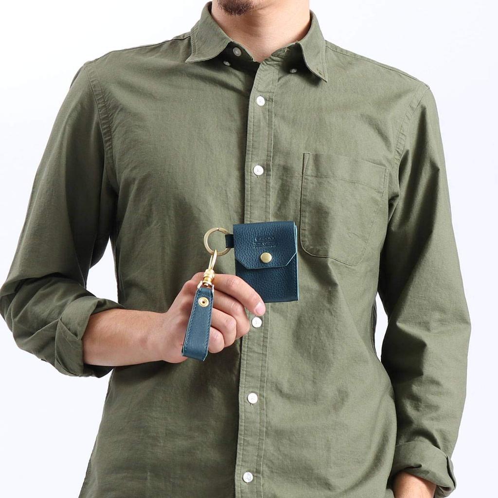 Assob Oiled Shrink Leather Coin Case Wallet 101406 Black/10