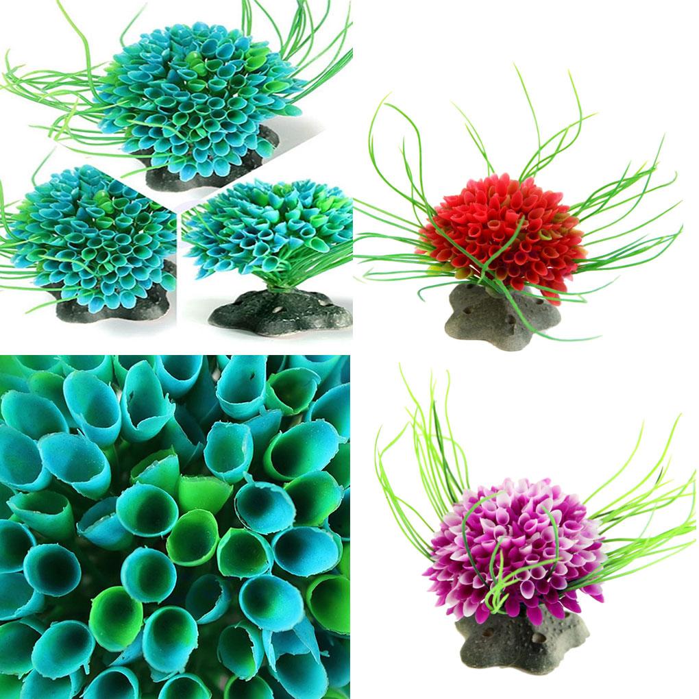 Artificial Aquatic Plant Aquarium Fish Tank Decoration Ornament Decor