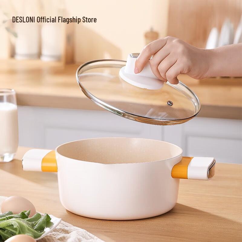 Deselang Silver Moon Non-stick Maifan Stone Soup Pot