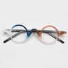 Reading Eyewear Lightweight Prescription Corrective Mini Round Gradient Rainbow Blocking Super Spectacle Tinted Presbyopic Presbyopic Eyewear Blue