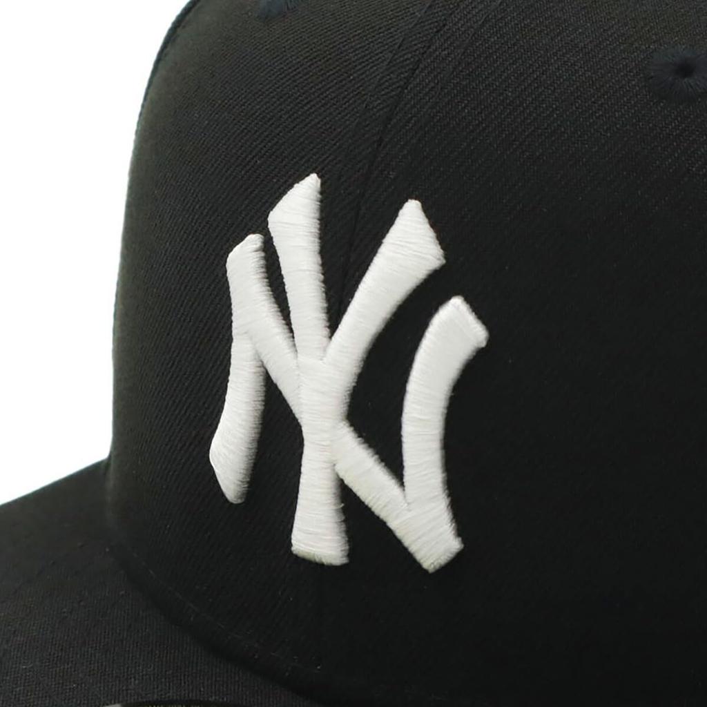 New Era 59FIFTY Cap MLB New York Yankees NY Black with Side Patch and Under Exclusive to and Also Gokyu Fifty 5950 hats with side patches and a flat A